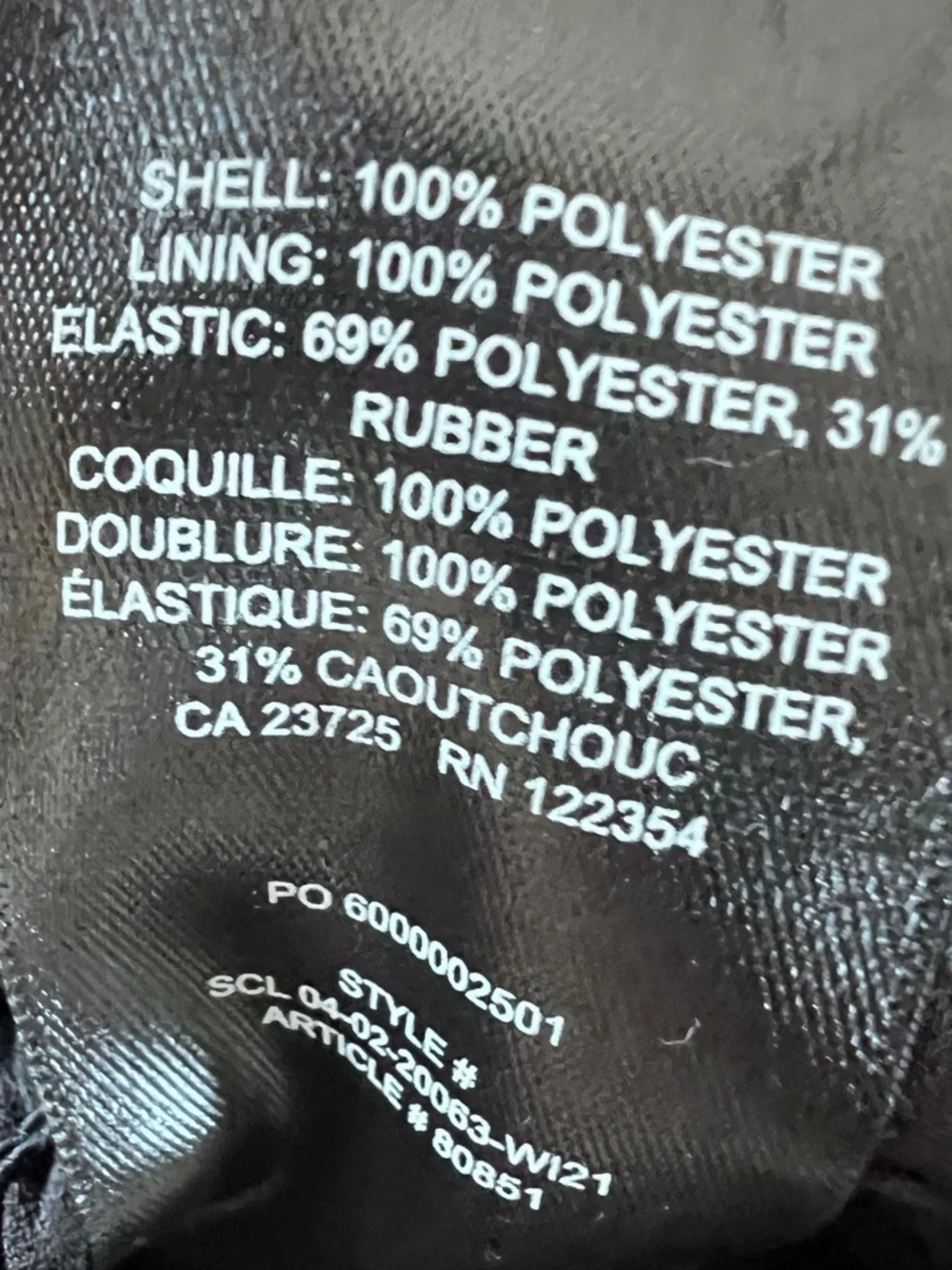 Wilfred Black Sheer Wistful Smocked Waist V-Neck Feminine Blouse Goth Fairy XS - Picture 5 of 9